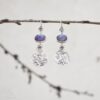 cercei argint handmade
