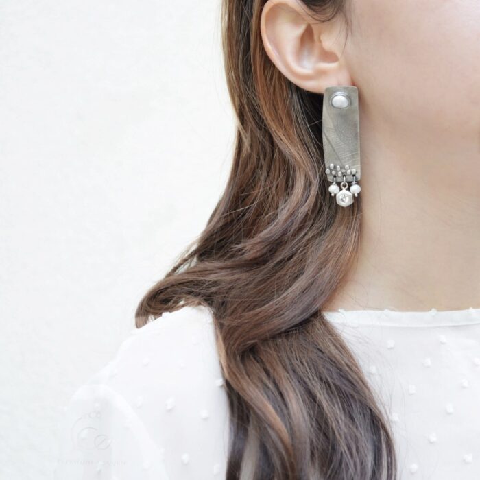 cercei argint handmade