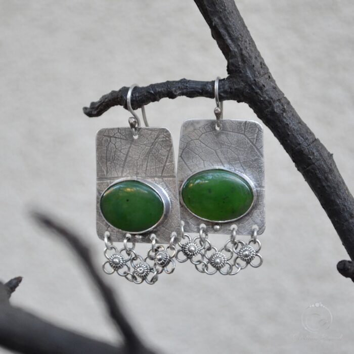 cercei argint handmade