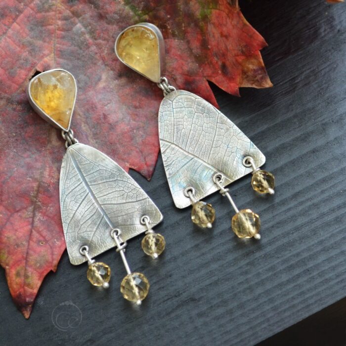 cercei argint handmade