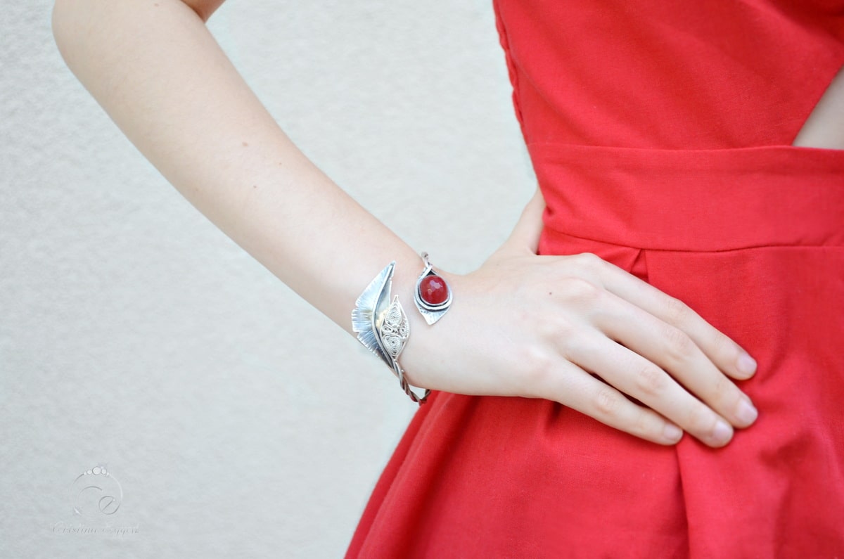 bratara argint handmade