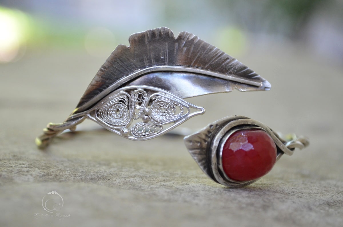 bratara argint handmade