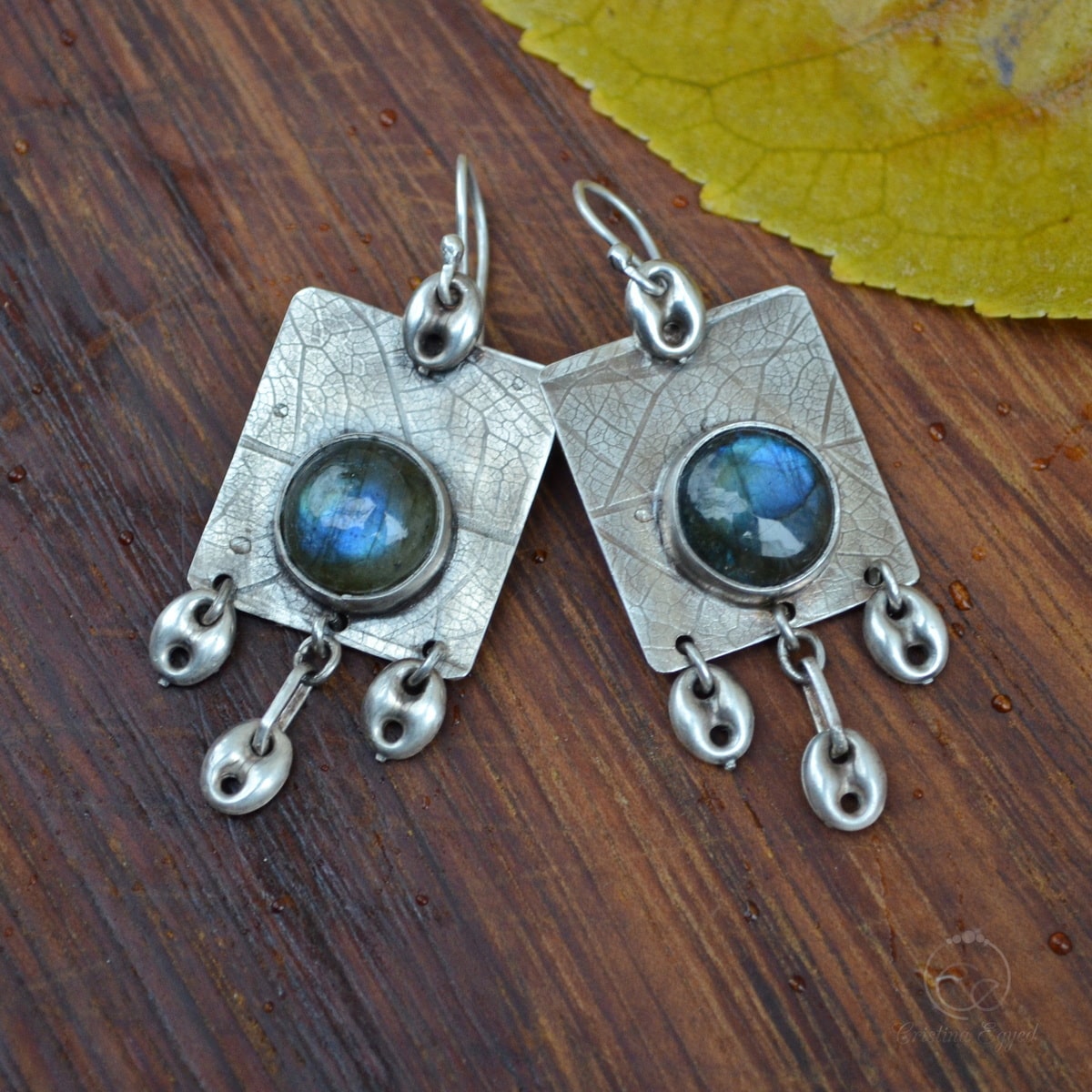 cercei argint handmade