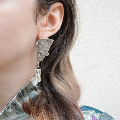 cercei argint handmade