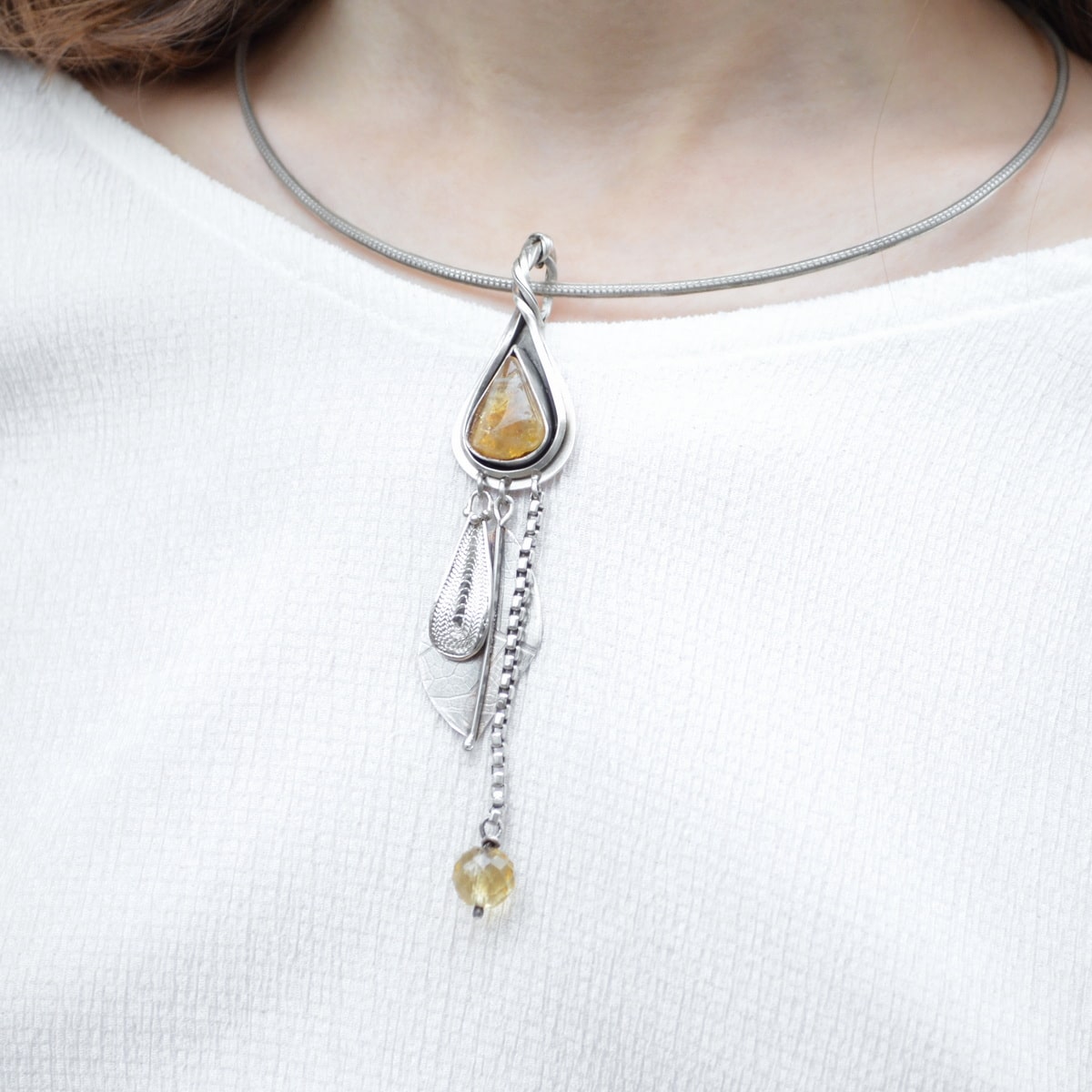 medalion argint handmade