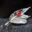 brosa argint handmade