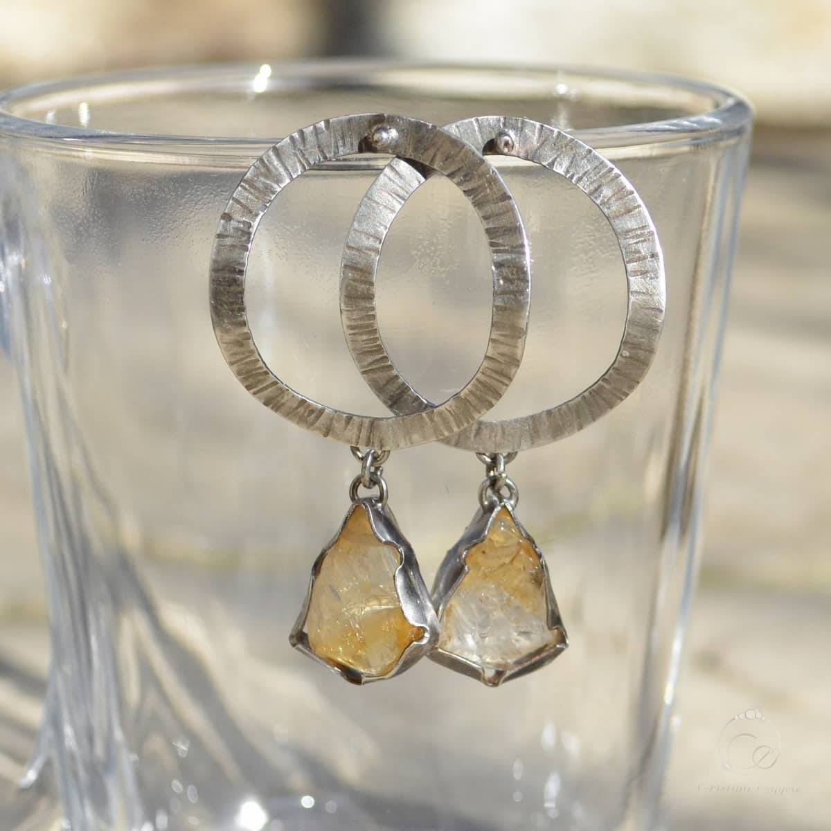 cercei argint handmade