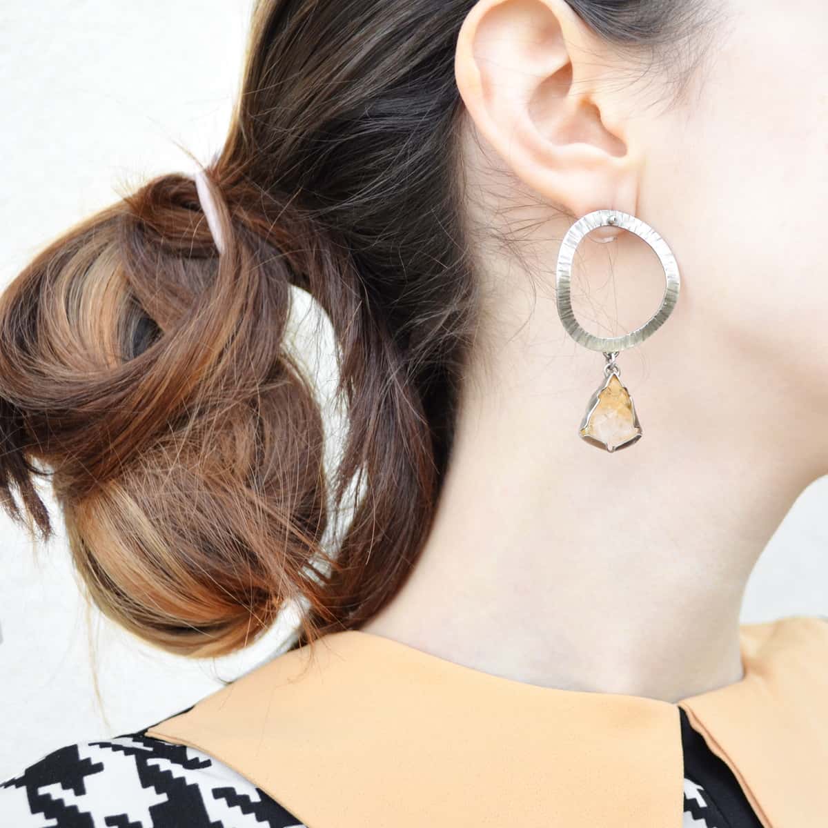 cercei argint handmade