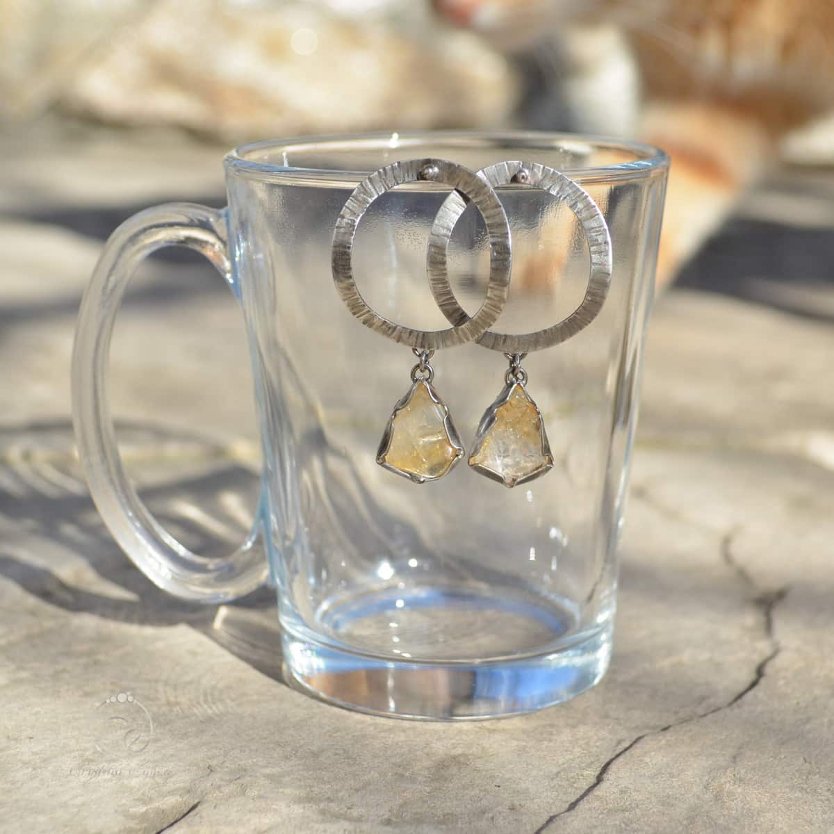 cercei argint handmade