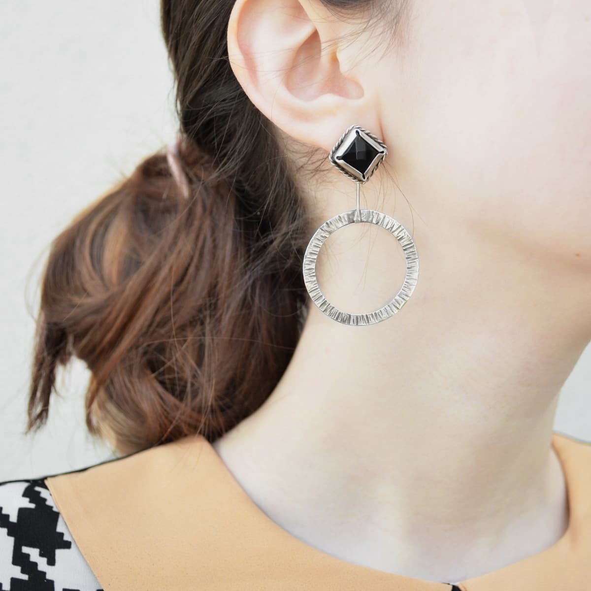 cercei argint handmade