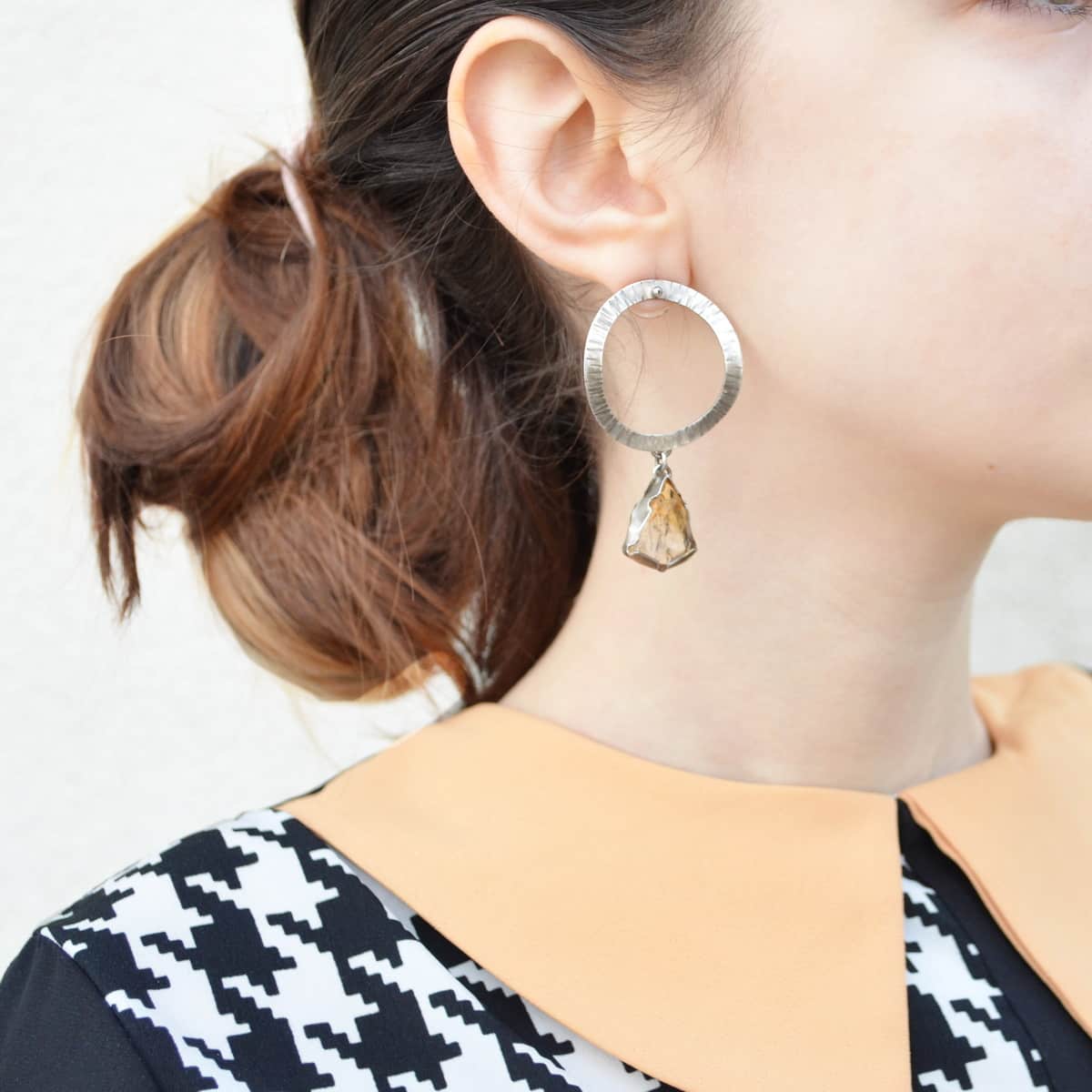 cercei argint handmade