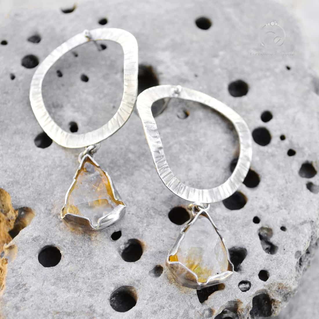 cercei handmade argint