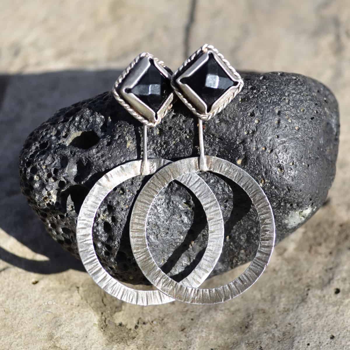 cercei argint handmade