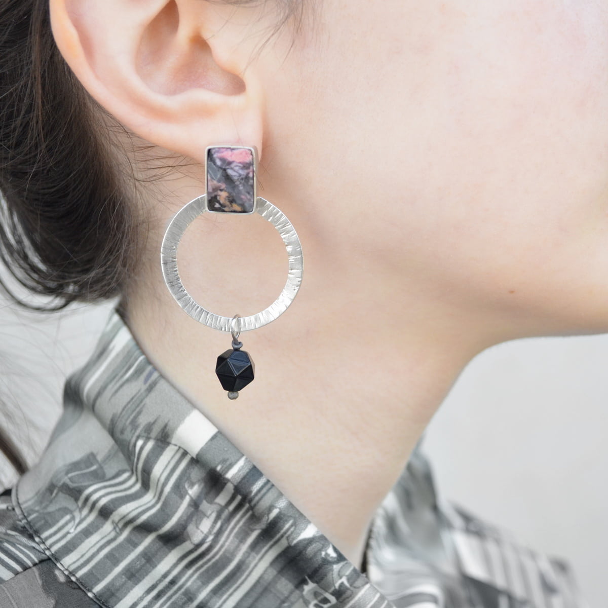 cercei argint handmade