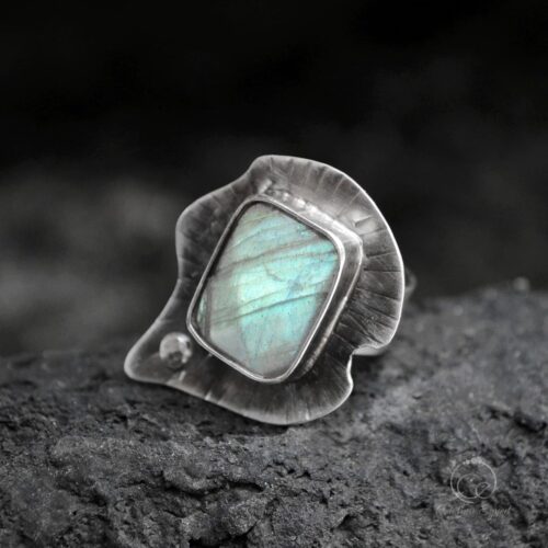 inel argint handmade