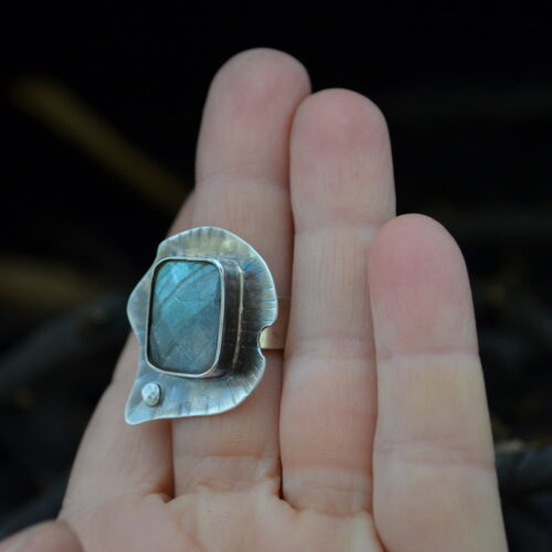 inel argint handmade