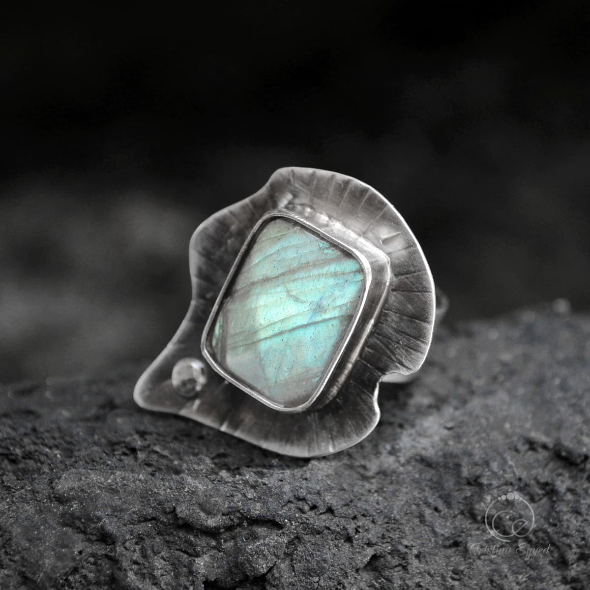 inel argint handmade