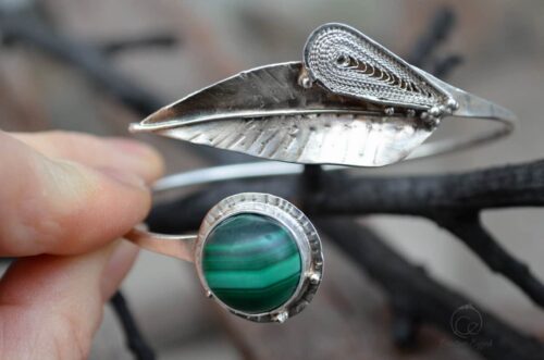 bratara argint handmade
