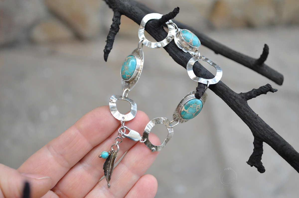 bratara argint handmade