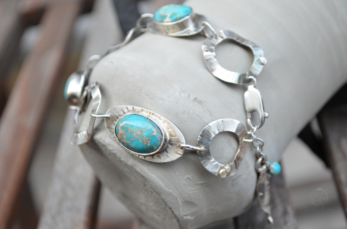 bratara argint handmade