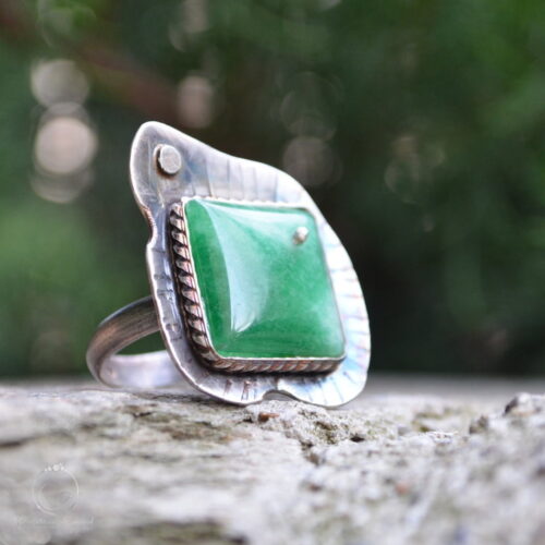 inel argint handmade
